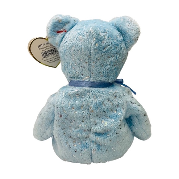Ty Beanie Babies - Decade the Bear - Light Blue  💜 - Picture 2 of 10
